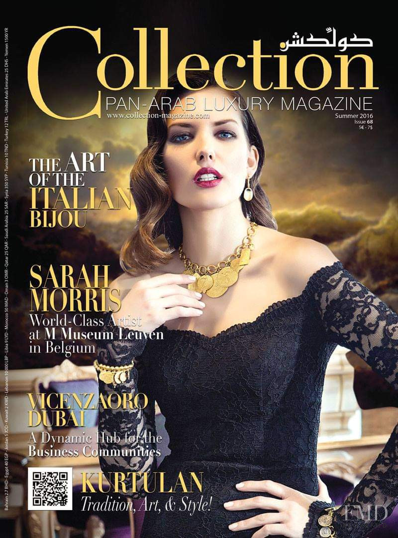  featured on the Collection Pan-Arab Luxury Magazine cover from June 2016