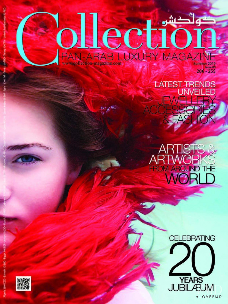  featured on the Collection Pan-Arab Luxury Magazine cover from June 2019