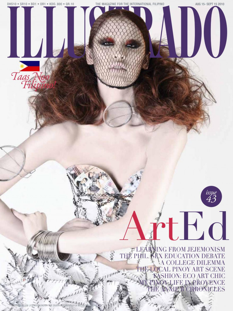  featured on the Illustrado cover from August 2010