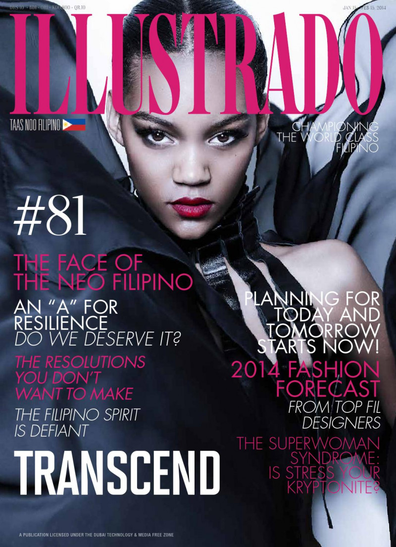  featured on the Illustrado cover from January 2014