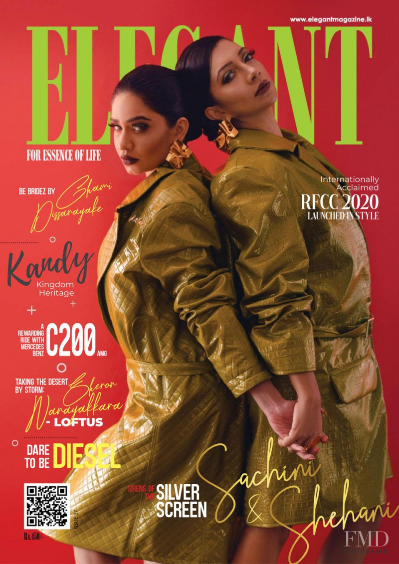 Sachini Ayendra, Shehani Kahandawala featured on the Elegant Sri Lanka cover from February 2020