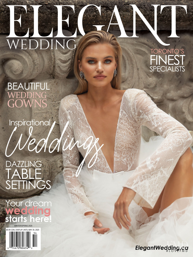  featured on the Elegant Wedding cover from January 2020