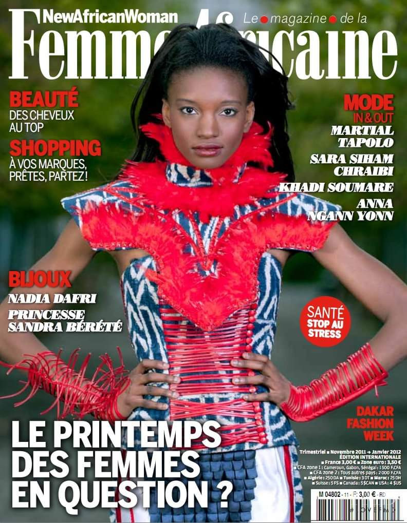  featured on the Femme Africaine cover from November 2011