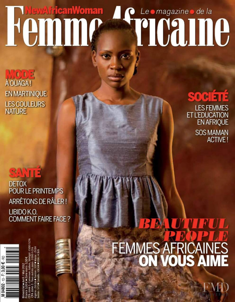  featured on the Femme Africaine cover from April 2012
