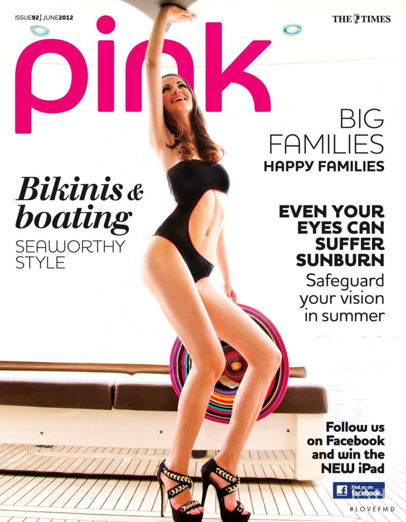 Daniela Spiteri featured on the Pink Malta cover from June 2012
