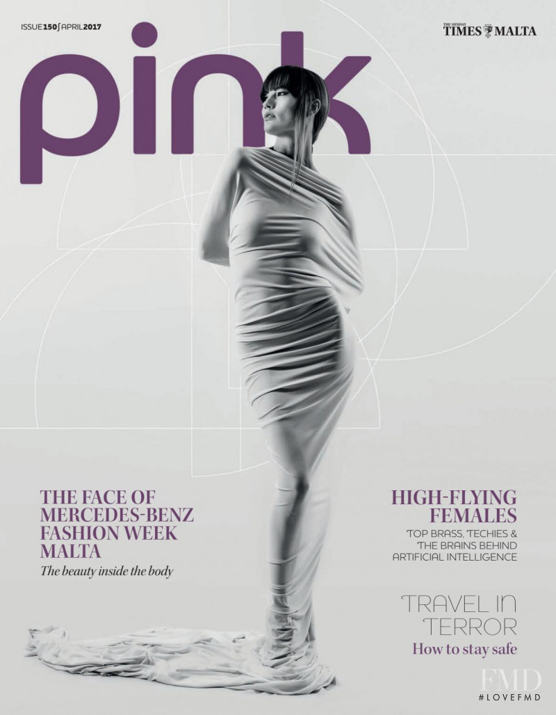 Bojana Milojevic featured on the Pink Malta cover from April 2017