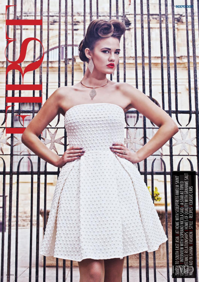 Biljana Bibi Boric featured on the First Malta cover from July 2016