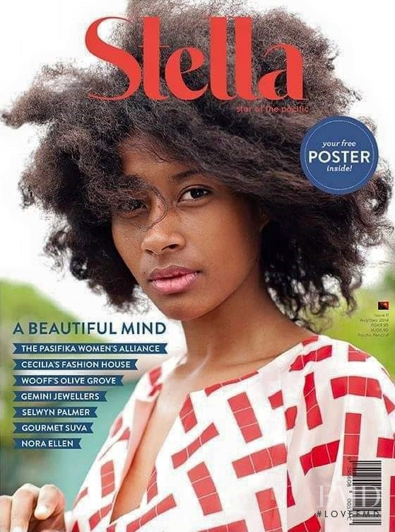 Naomi Bukalidi featured on the Stella Papua New Guinea cover from August 2014