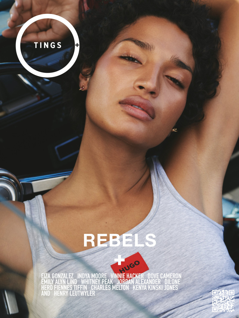 Indya Moore featured on the Tings UK cover from April 2022