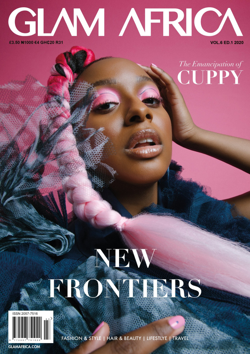 Cuppy featured on the Glam Africa cover from October 2020