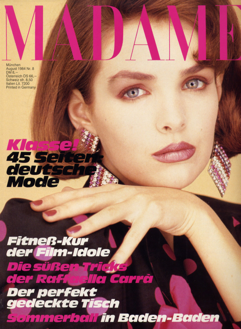  featured on the Madame cover from August 1984