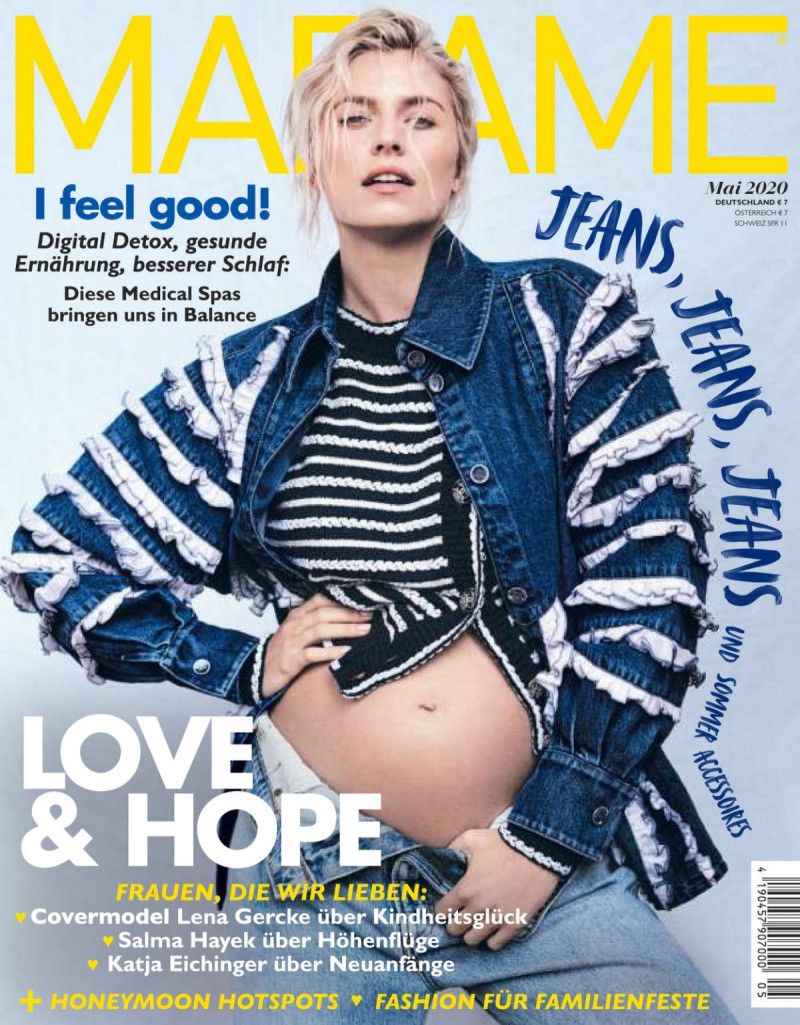 Lena Gercke featured on the Madame cover from May 2020