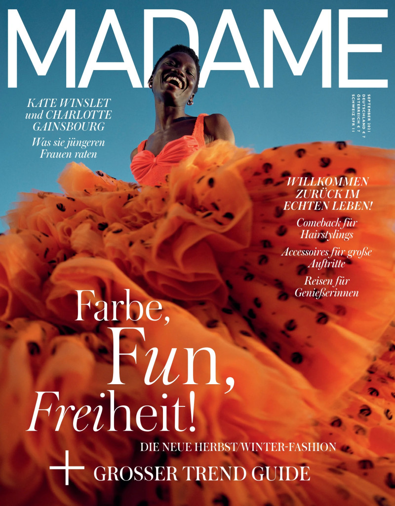 Wayne Booth featured on the Madame cover from September 2021