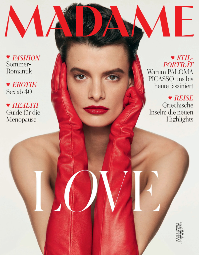 Paula Bertolini featured on the Madame cover from May 2022