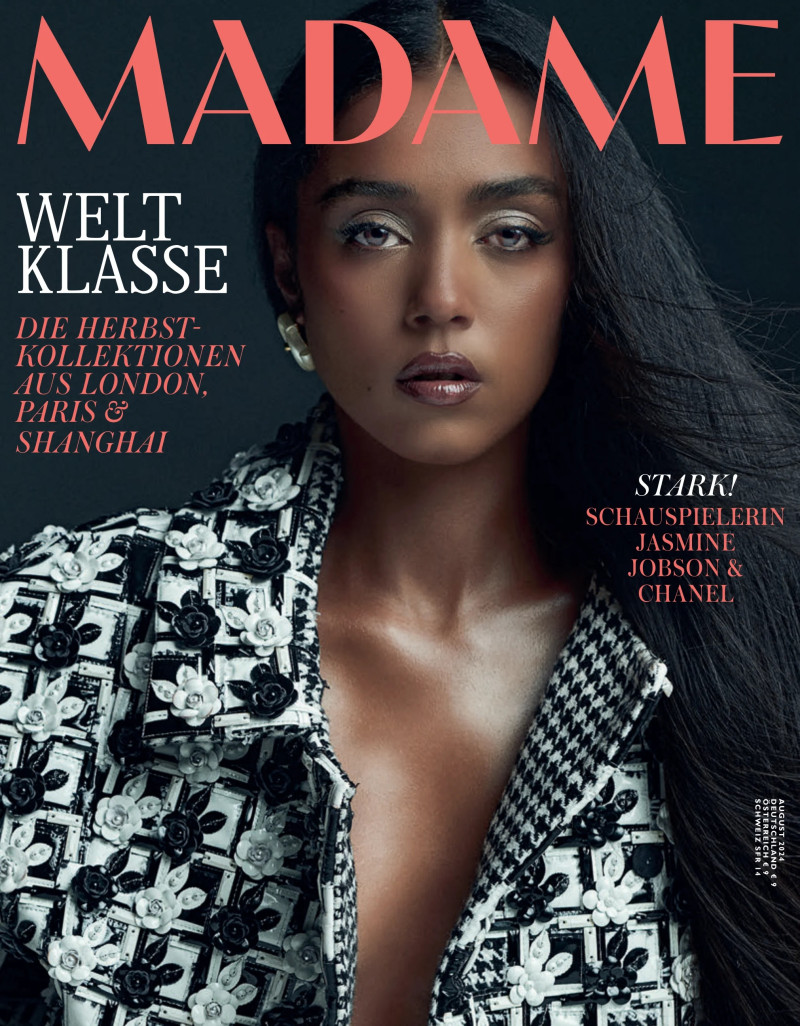 Jasmine Jobson featured on the Madame cover from August 2024