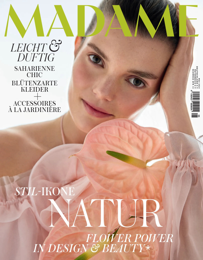 Michelle van Bijnen featured on the Madame cover from May 2024