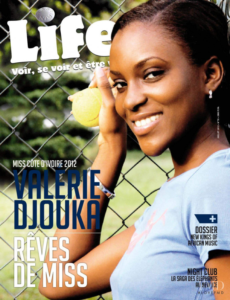 Valerie Djouka featured on the Life Ivory Coast cover from July 2012