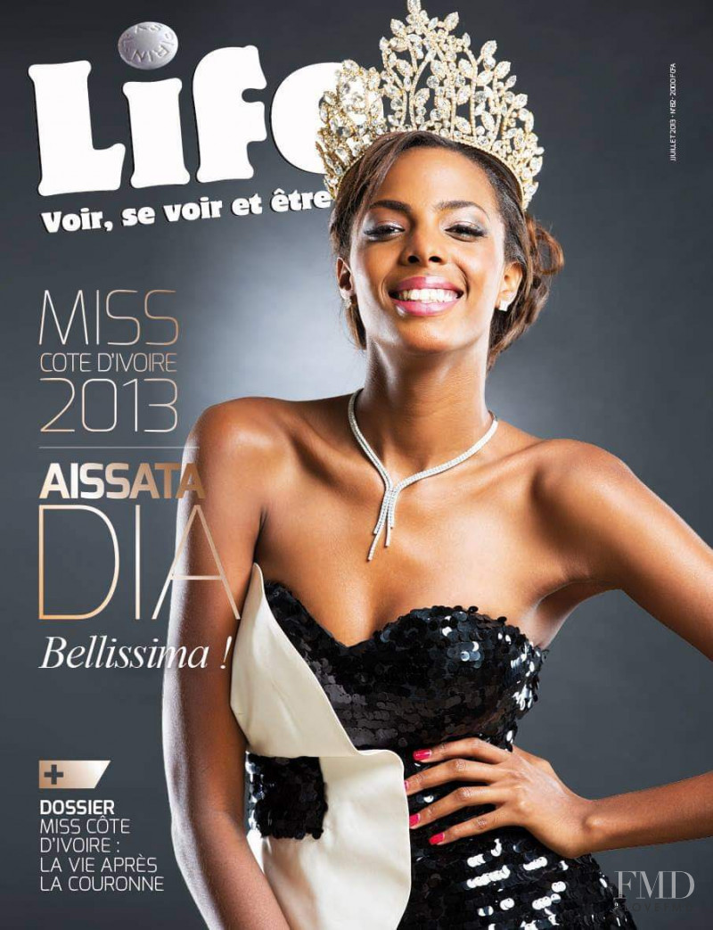 Aissata Dia featured on the Life Ivory Coast cover from July 2013