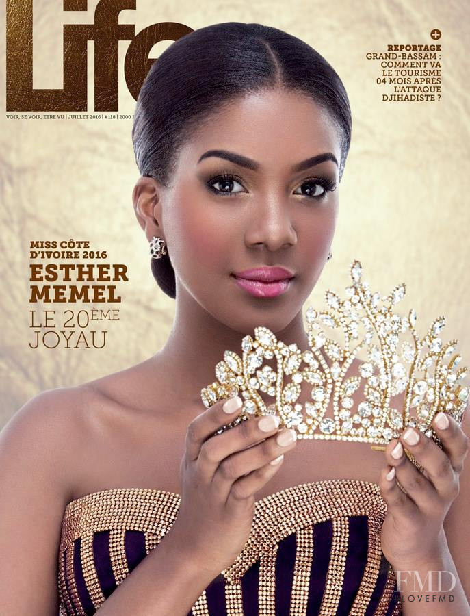 Esther Memel featured on the Life Ivory Coast cover from July 2016