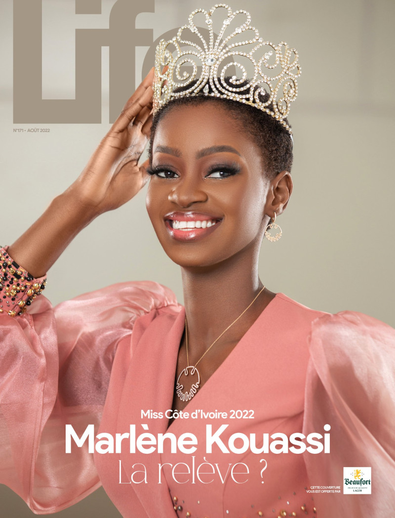 Marlene Kouassi featured on the Life Ivory Coast cover from August 2022