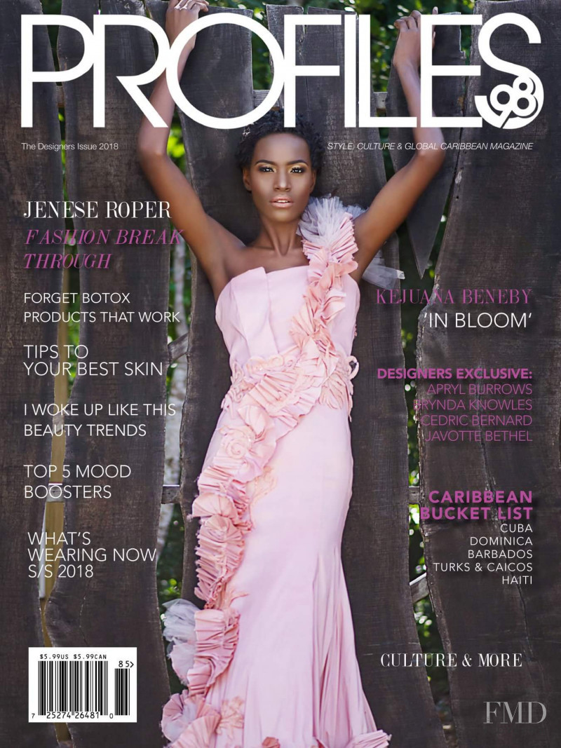 Jenese Roper featured on the Profiles98 cover from March 2018