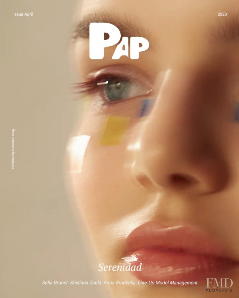 Anna Brodecka featured on the PAP cover from April 2020