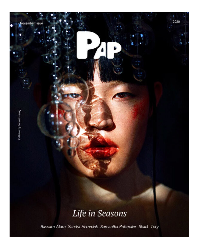  featured on the PAP cover from November 2020