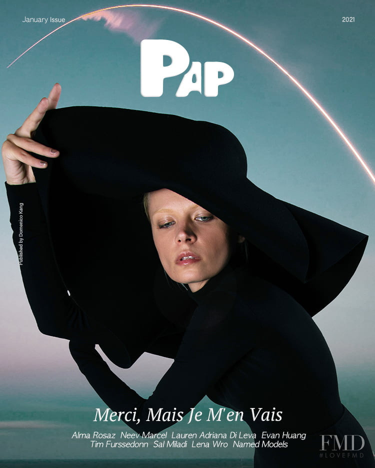 Lena Wro featured on the PAP cover from January 2021