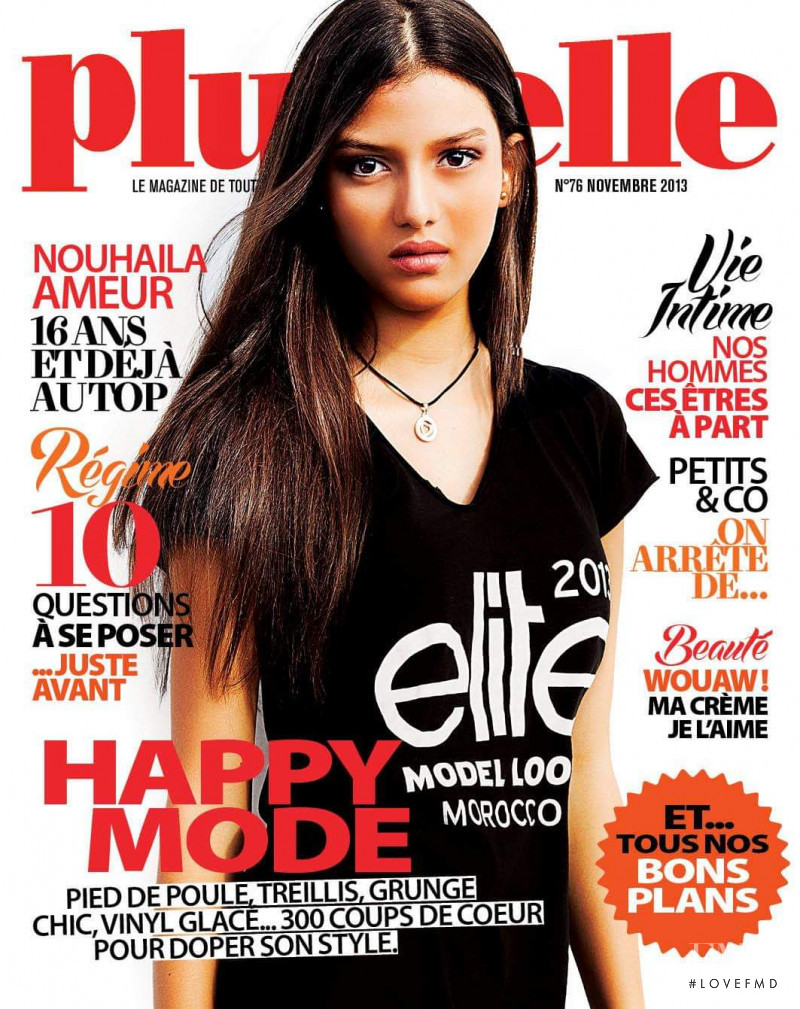Nouhaila Ameur featured on the Plurielle cover from November 2013
