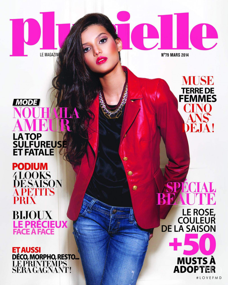 Nouhaila Ameur featured on the Plurielle cover from March 2014