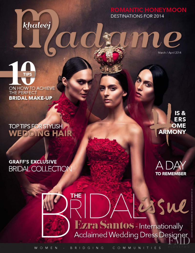  featured on the Khaleej Madame cover from March 2014