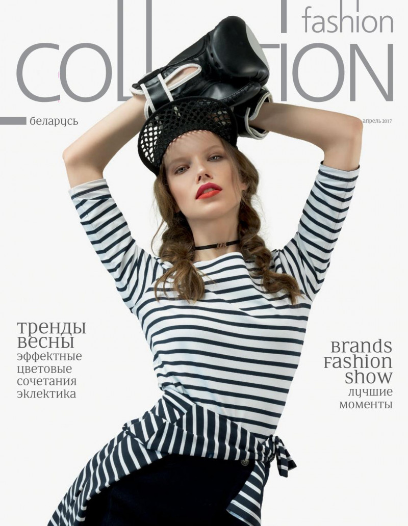  featured on the Fashion Collection Belarus cover from April 2017