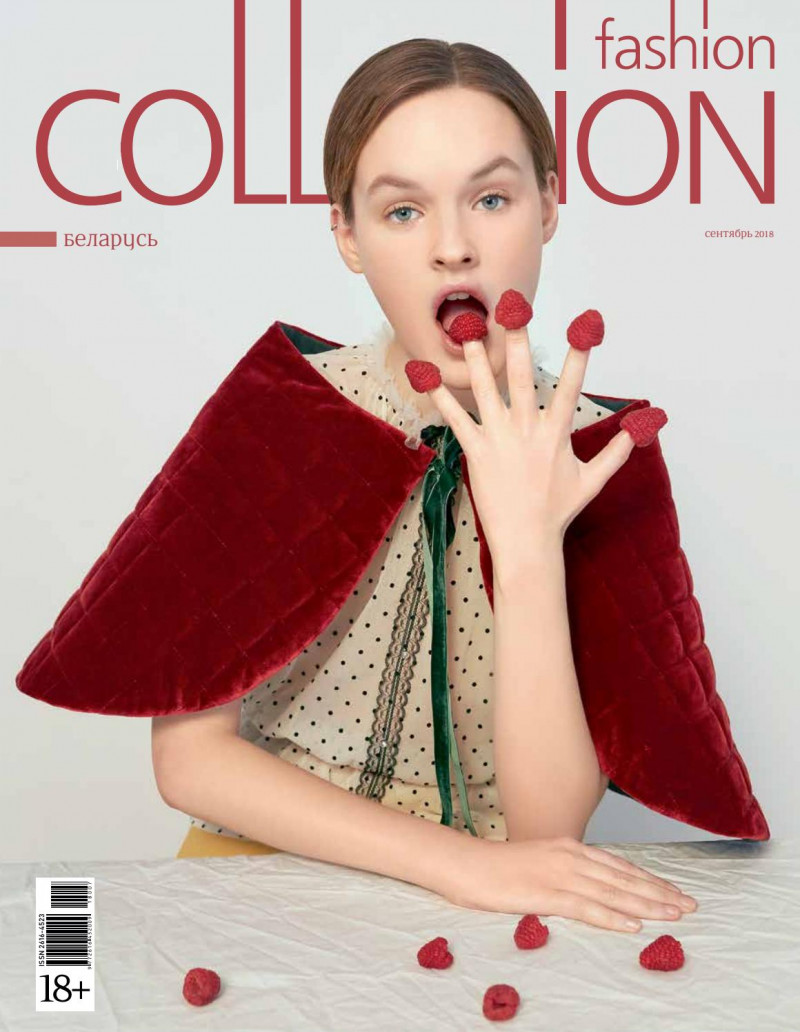  featured on the Fashion Collection Belarus cover from September 2018