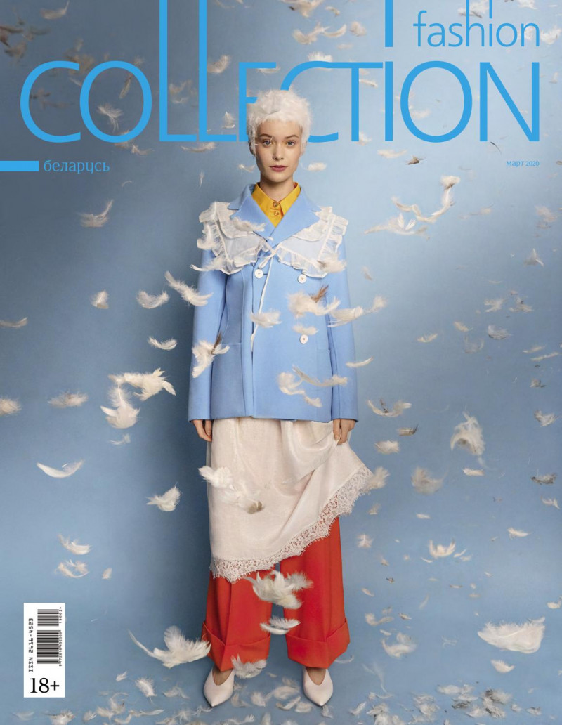  featured on the Fashion Collection Belarus cover from March 2020