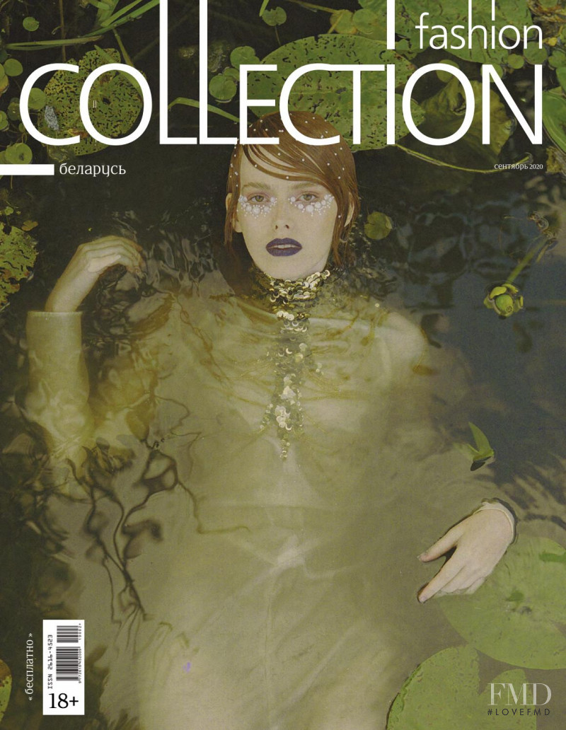 featured on the Fashion Collection Belarus cover from September 2020