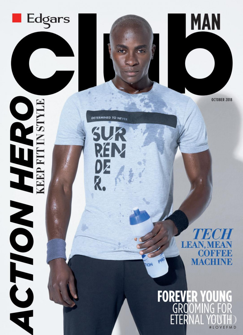  featured on the Edgars Club Man cover from October 2018