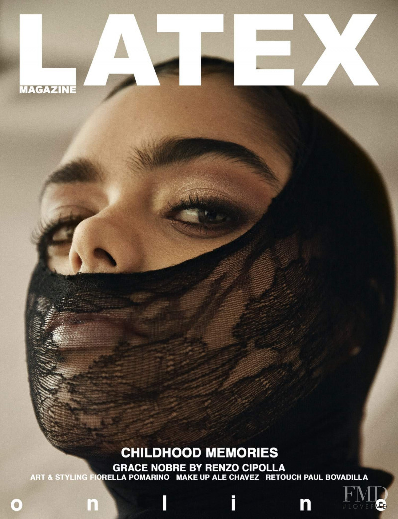 Grace Nobre featured on the Latex cover from December 2019