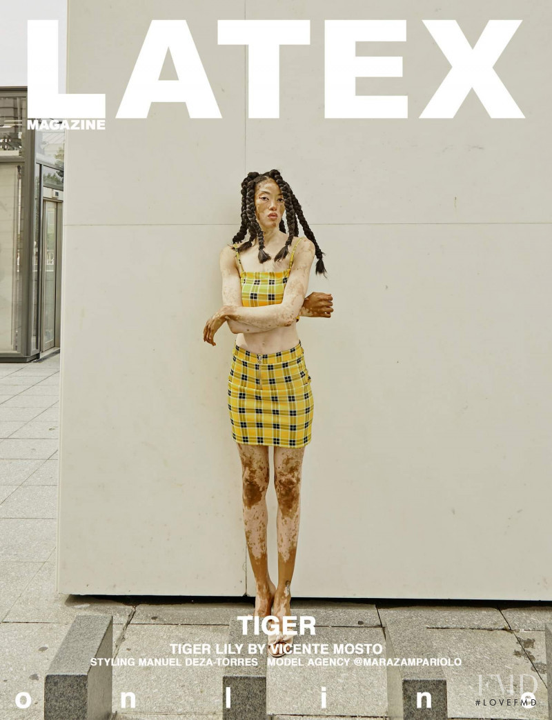Tiger Lily featured on the Latex cover from November 2019
