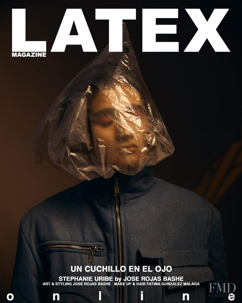 Stephanie Uribe featured on the Latex cover from January 2020