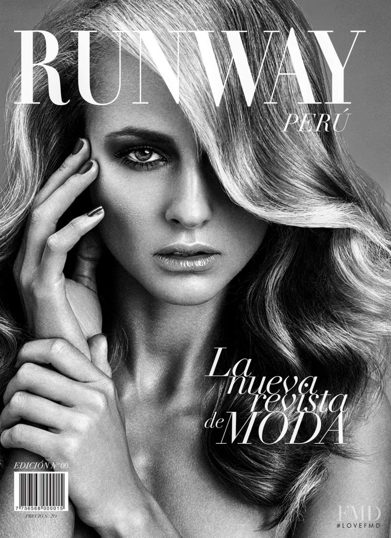 Alexandra Nefedova featured on the Runway Peru cover from June 2014