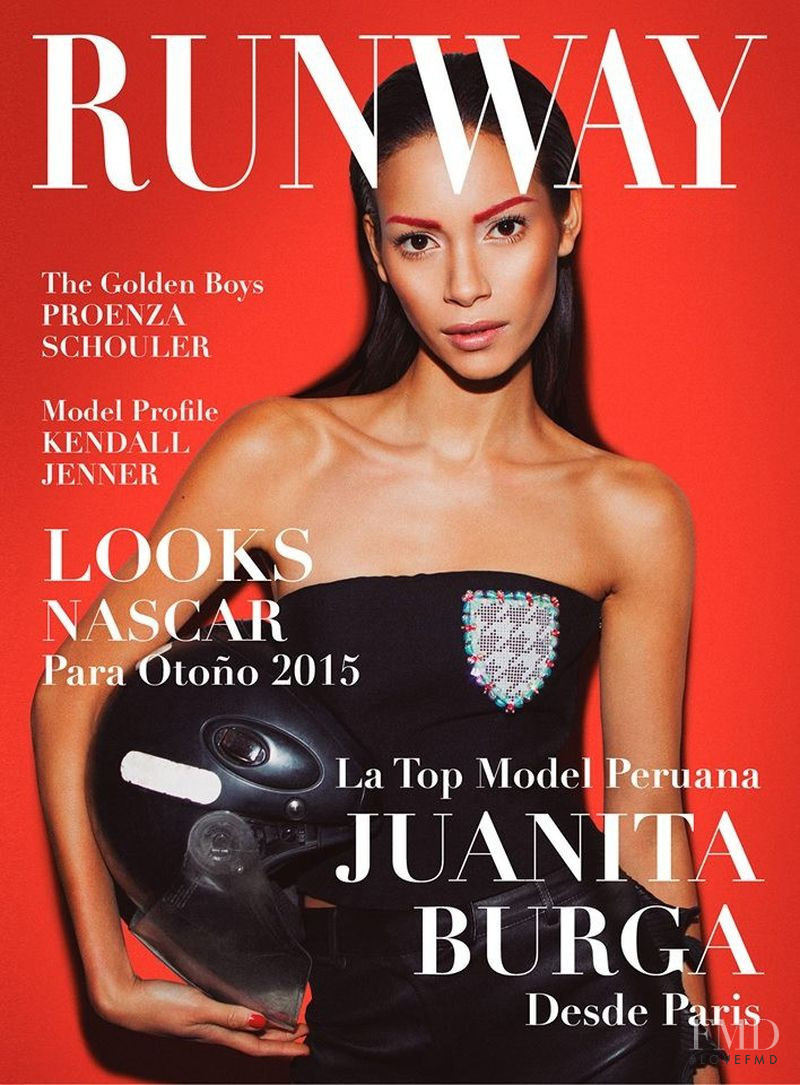 Juana Burga featured on the Runway Peru cover from September 2014