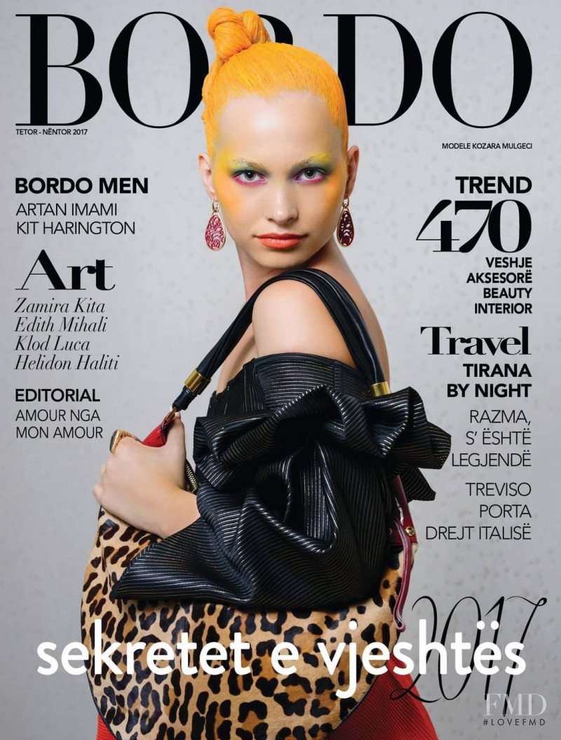 Kozara Mulgeci featured on the Bordo cover from October 2017