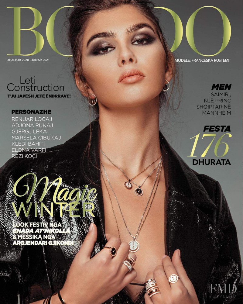 Franceska Rustemi featured on the Bordo cover from December 2020