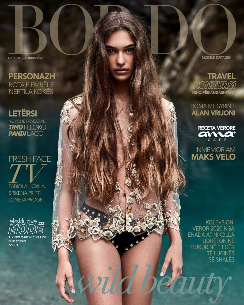 Drita Ziri featured on the Bordo cover from June 2020