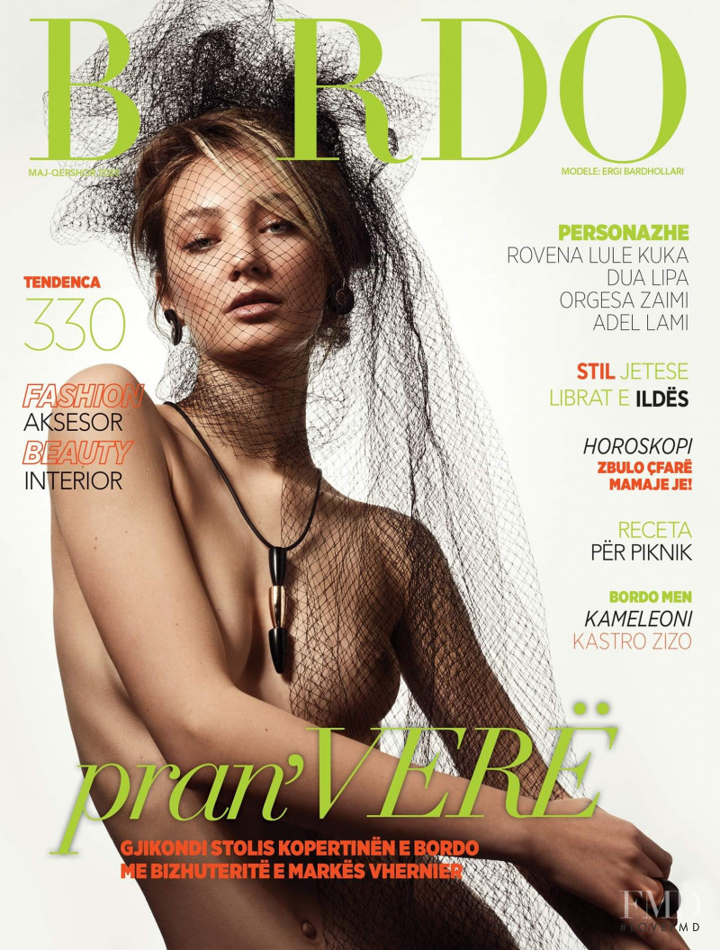 Ergi Bardhollari featured on the Bordo cover from May 2020