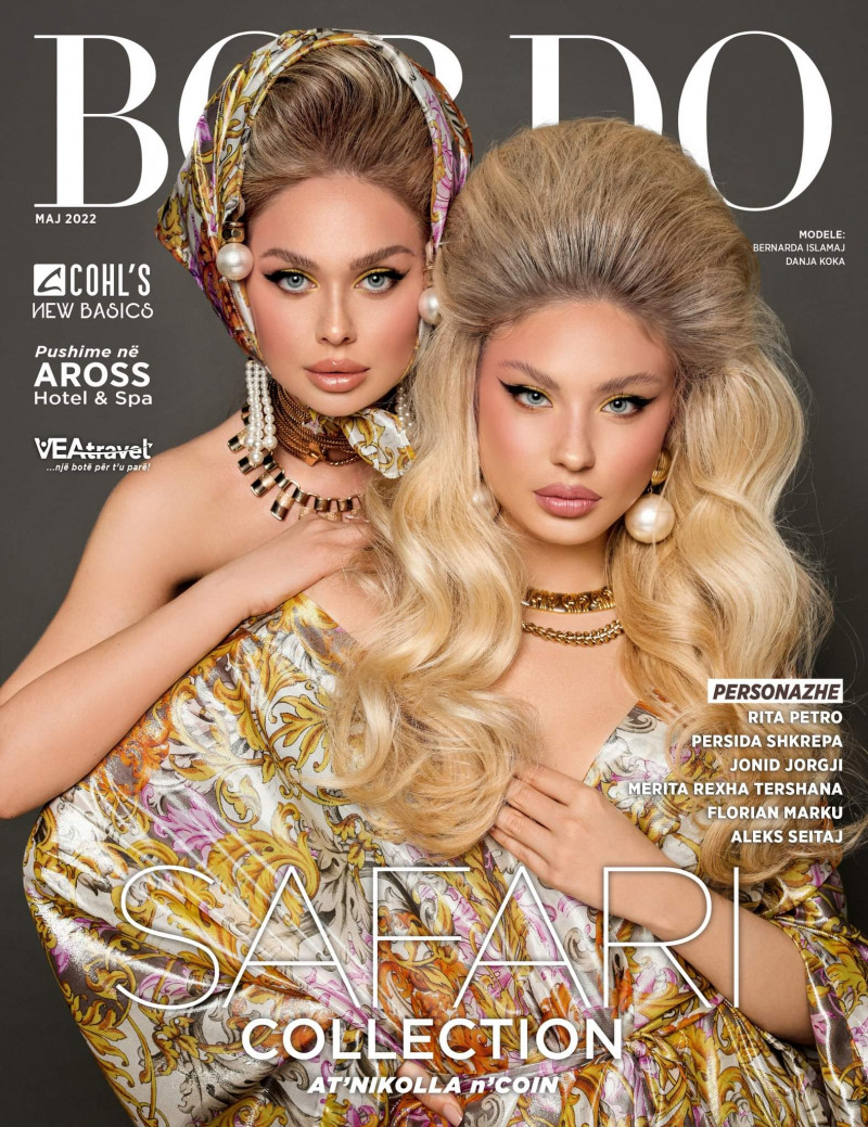 Bernarda Islamaj, Danja Koka featured on the Bordo cover from May 2022