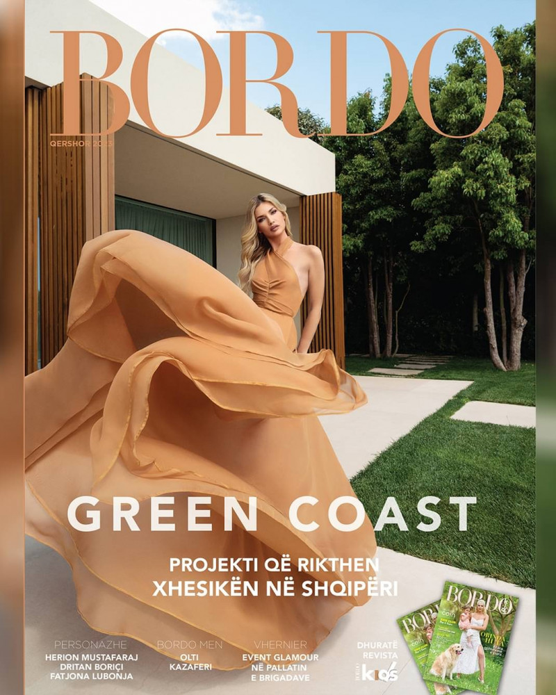 Xhesika Berberi featured on the Bordo cover from June 2023