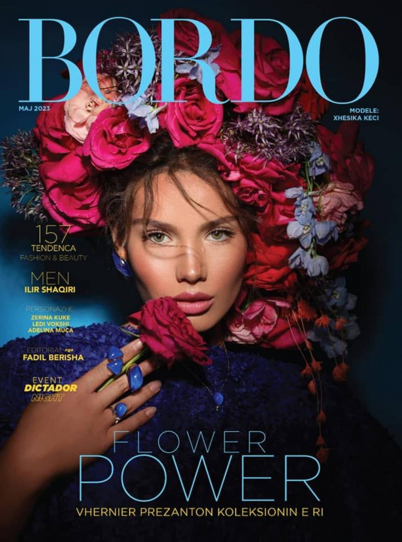 Xhesika Keci featured on the Bordo cover from May 2023