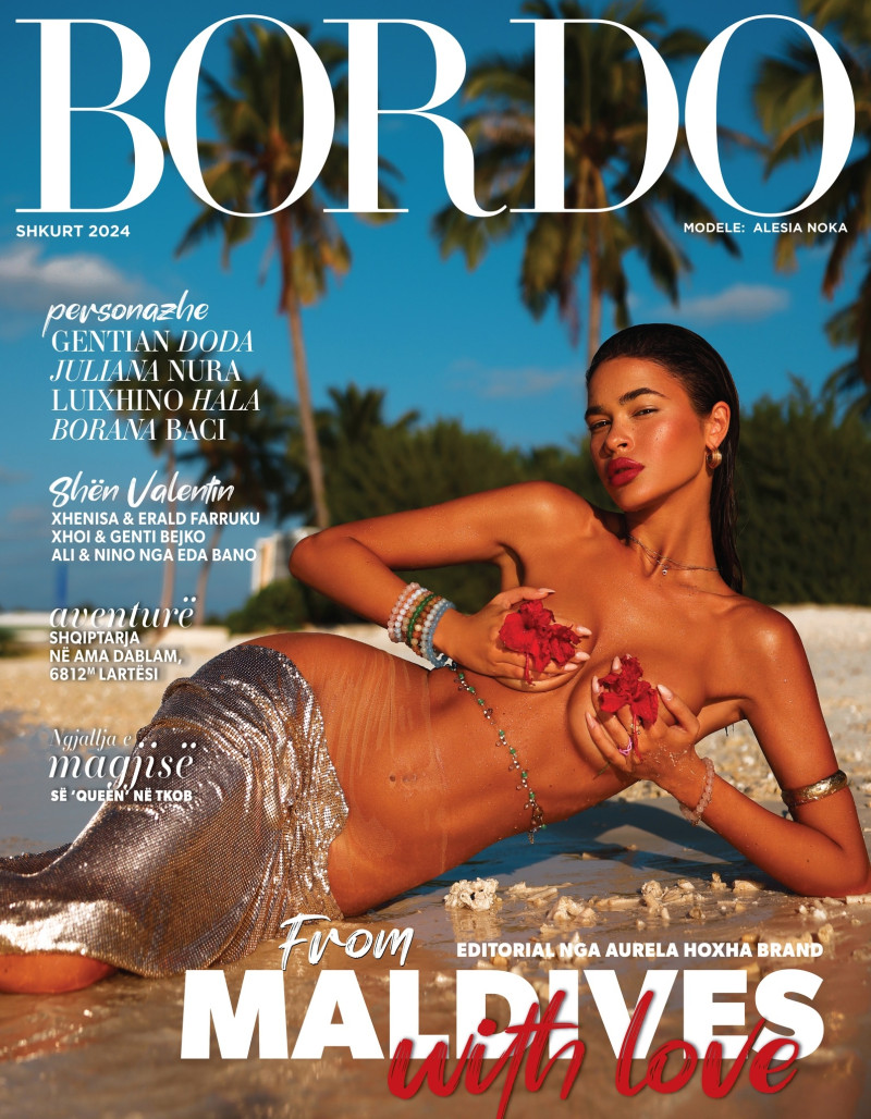 Alesia Noka featured on the Bordo cover from February 2024