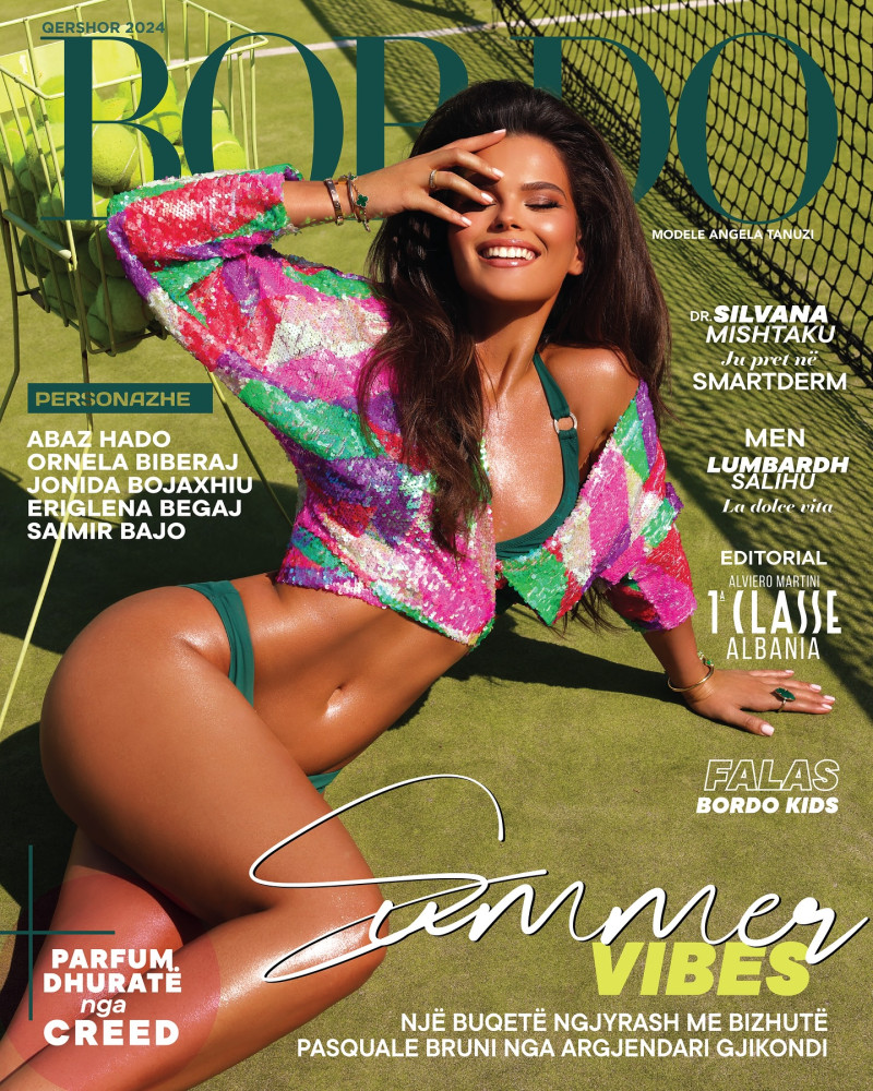 Angela Tanuzi featured on the Bordo cover from June 2024